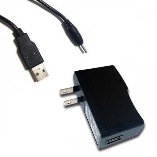5V2A出力USB ACアダプター 充電器 (外径2.3mm内径0.7mm)