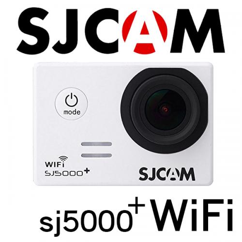 SJCAM SJ5000 Plus WiFiモデル 1080P ホワイト GOPROにも負けない防水アクションカメラ ドライブレコーダー カーマウント、バイクマウント込 海やスポーツ、自転車に!