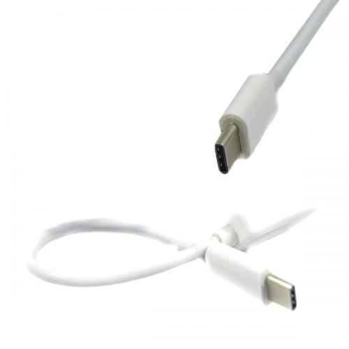USB3.0変換ショートケーブル/USBメス→microUSBオス ホワイト