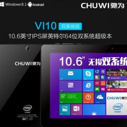 CHUWI Vi10 Pro DualOS 64GB 10.6インチ Intel Z3736F クアッドコア Windows10 訳あり(日本語化済)