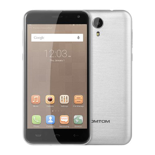 HOMTOM HT3 Pro 5.0インチ 4G LTE SIMフリー Android 5.1 2GBRAM シルバー