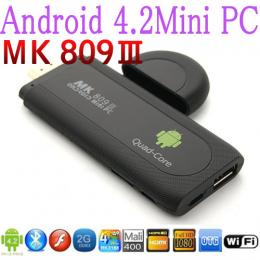 MK809 -Android4.2搭載 MiniPC RK3188 2GBRAM BT搭載