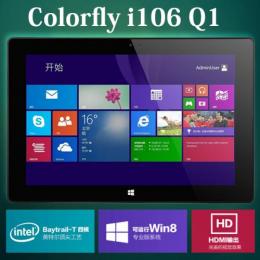 Colorfly i106 Q1 Intel Z3740D クアッドコア(1.8GHz) IPS液晶 BT搭載 Windows8.1