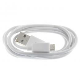 USB-microUSBケーブル ホワイト
