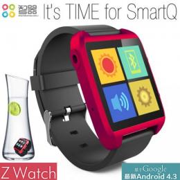 SmartQ Zwatch Androidスマートウォッチ レッド