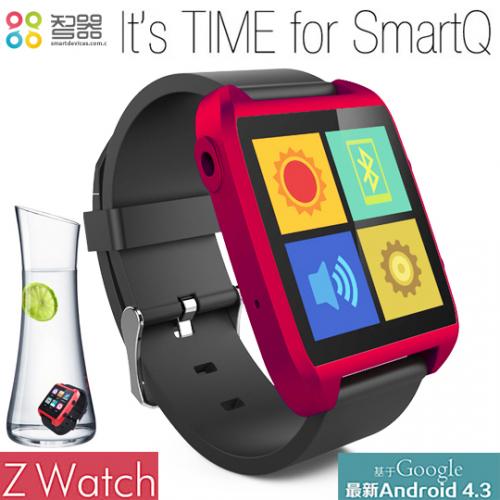 SmartQ Zwatch Androidスマートウォッチ ブルー
