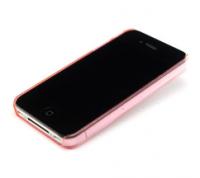 iPhone4ケース 着せ替えカバー(クリアタイプ)ピンク