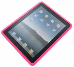 iPad シリコンケース ピンク