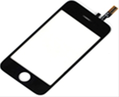 iPhone3GS用タッチパネル&フロントパネル ブラック