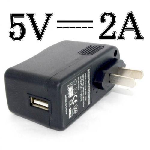 USBポートACアダプター 出力:2A