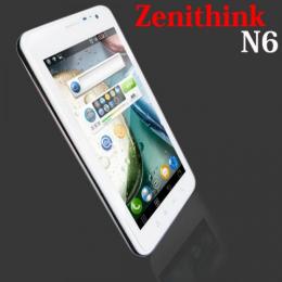 Zenithink N6 Android 4.0 MTK6577 1G RAM 3G GPS ホワイト