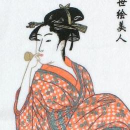 浮世絵ふしぎタオル　ビードロ