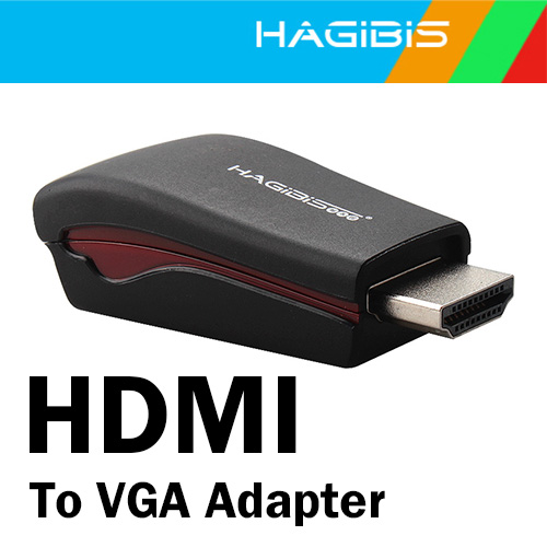 HDMI to VGA Adapter　多機能変換コネクタ HDMI信号をVGA出力、音声出力信号に変換可能アダプター