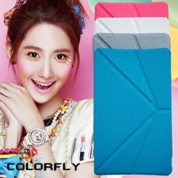 Colorfly G808 3G(八核)オクタコア 専用高品質カバーケース ブルー