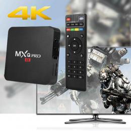 MXQ PRO 4K TV BOX Quad-Core Android 5.1 8GB 1GBRAM ブラック