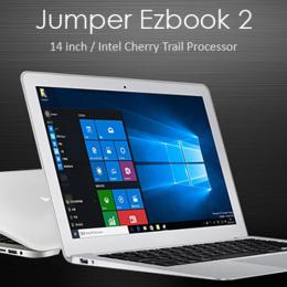 Jumper Ezbook 2 Ultrabook Laptop 64GB 4GRAM 14インチ Cherry Trail X5-Z8300 BT搭載