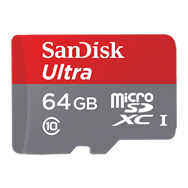 SanDisk Ultra UHS-I class10 microSDXC UHS-I カード 64GB 超高速クラス10 パッケージ品